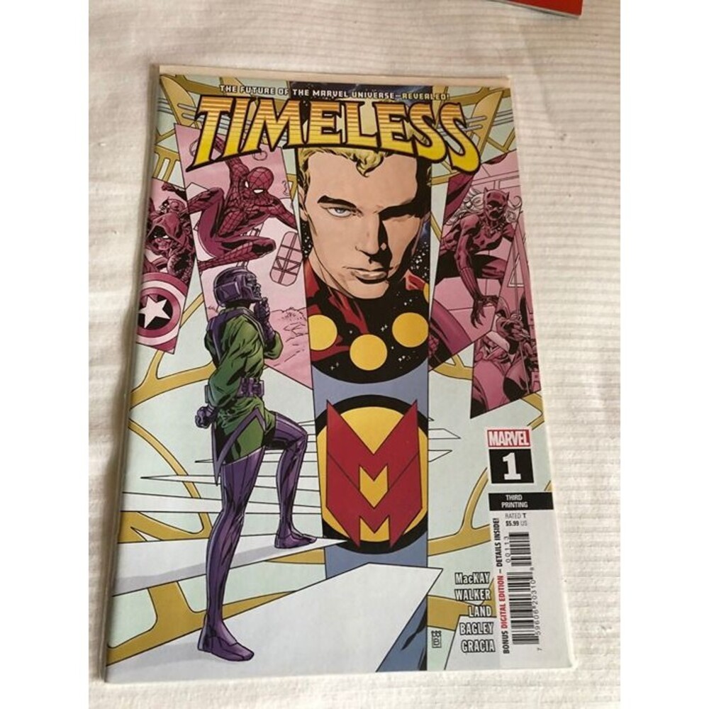Timeless #1 Key 1st App. of Anatoly Petrov 3rd Printing Marvel, 2022